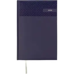 2026 Velvet Touch Diamond A4 Diary Navy Front